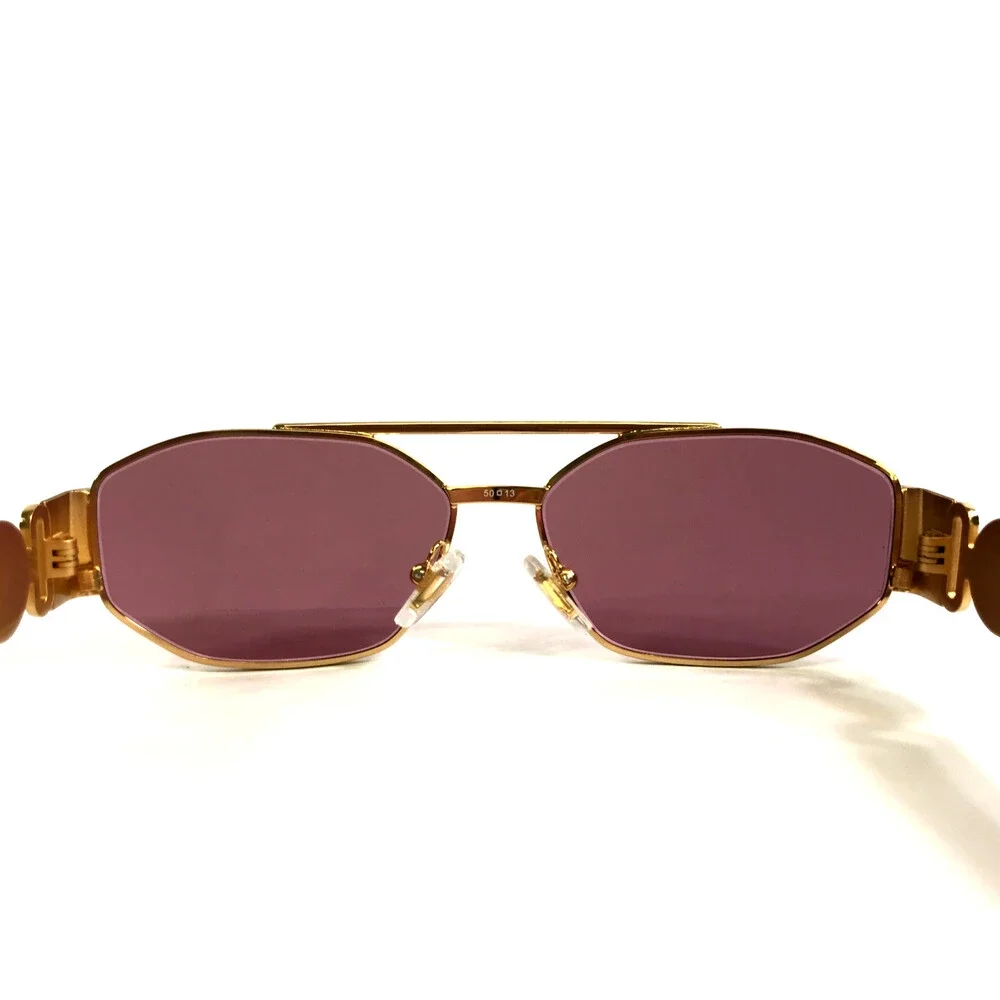 Versace Kids Sunglasses VK2003 1002/9L Gold Pink Frames with Mirror Pink Lenses